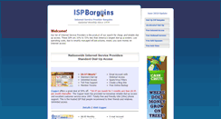 Desktop Screenshot of ispbargains.com